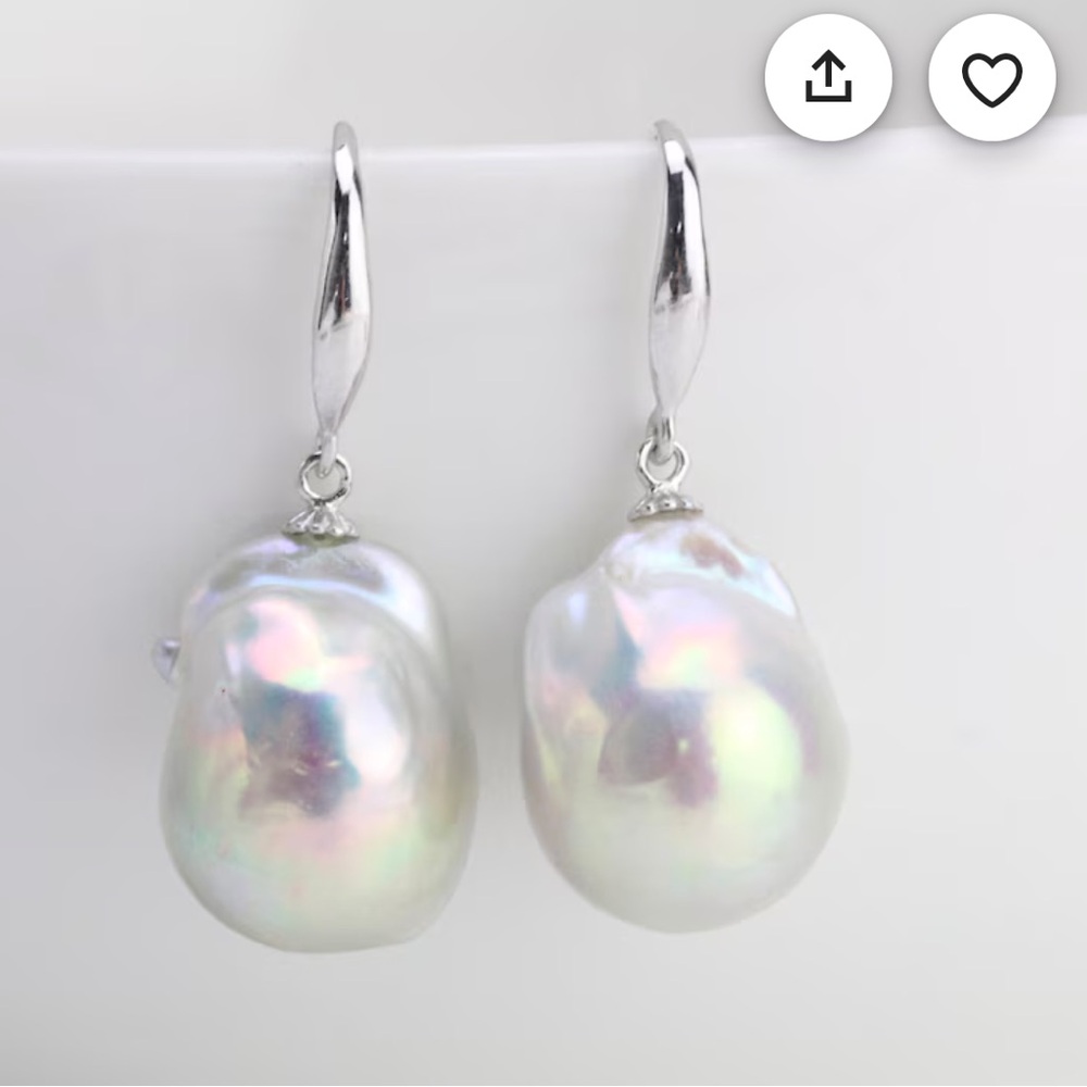Baroque Pearl Earrings